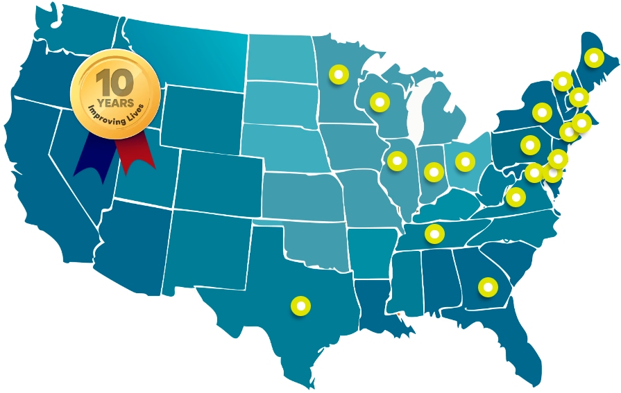 Map of location you can find BUC