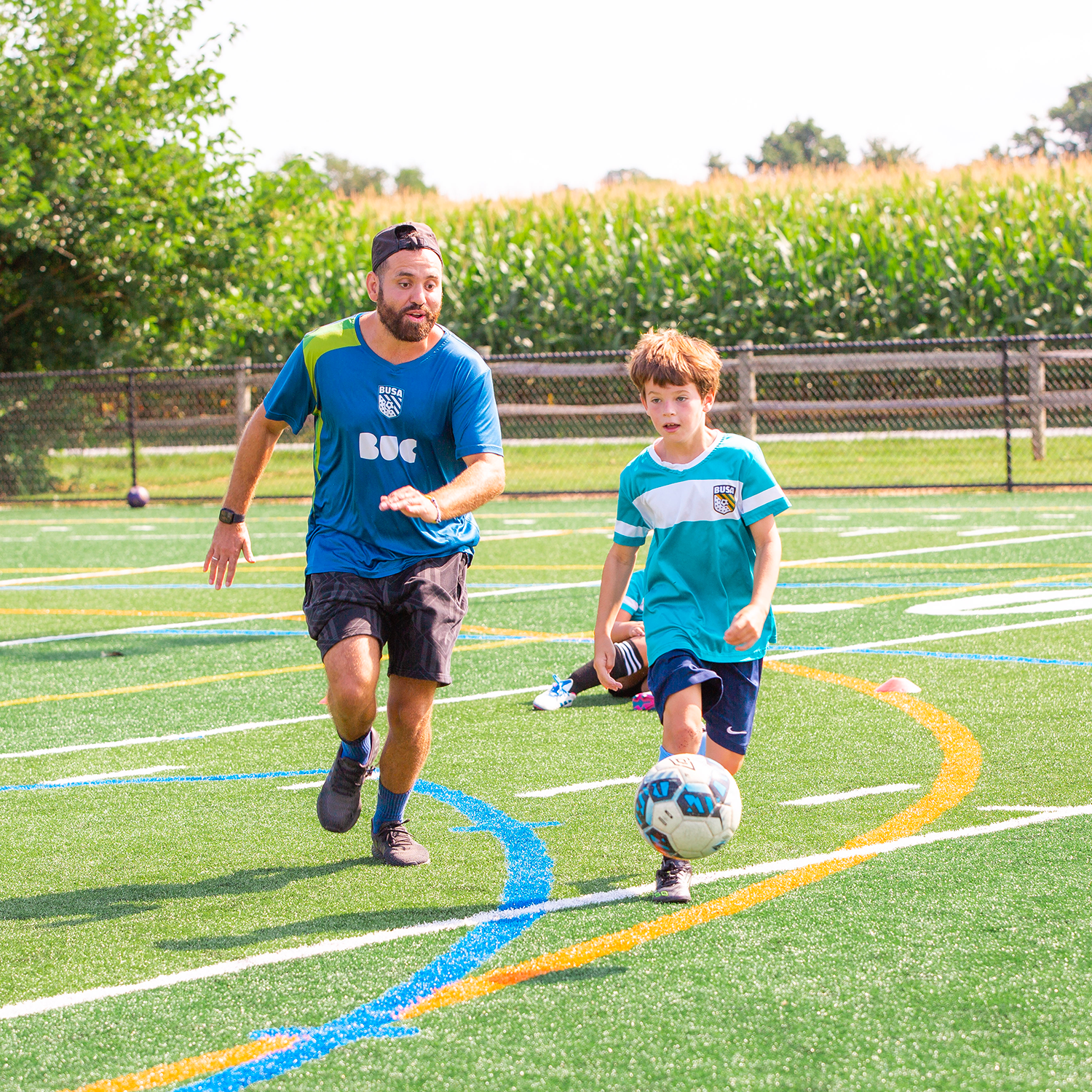 Summer 2027 soccer camp training