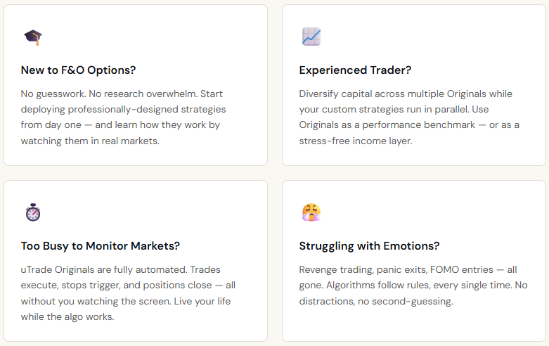 Who can use pre-built trading strategies to trade in India: beginners and experienced traders can use pre-built strategies  