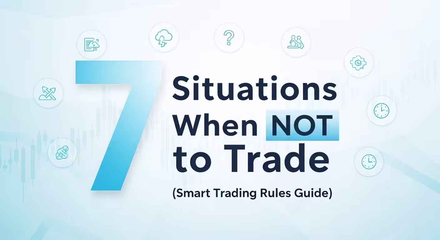 7 Situations When NOT to Trade (Trading Rules Guide)