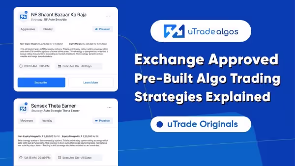 uTrade Originals: Exchange-Approved Pre-Built Algo Strategies with 1-Click Deployment