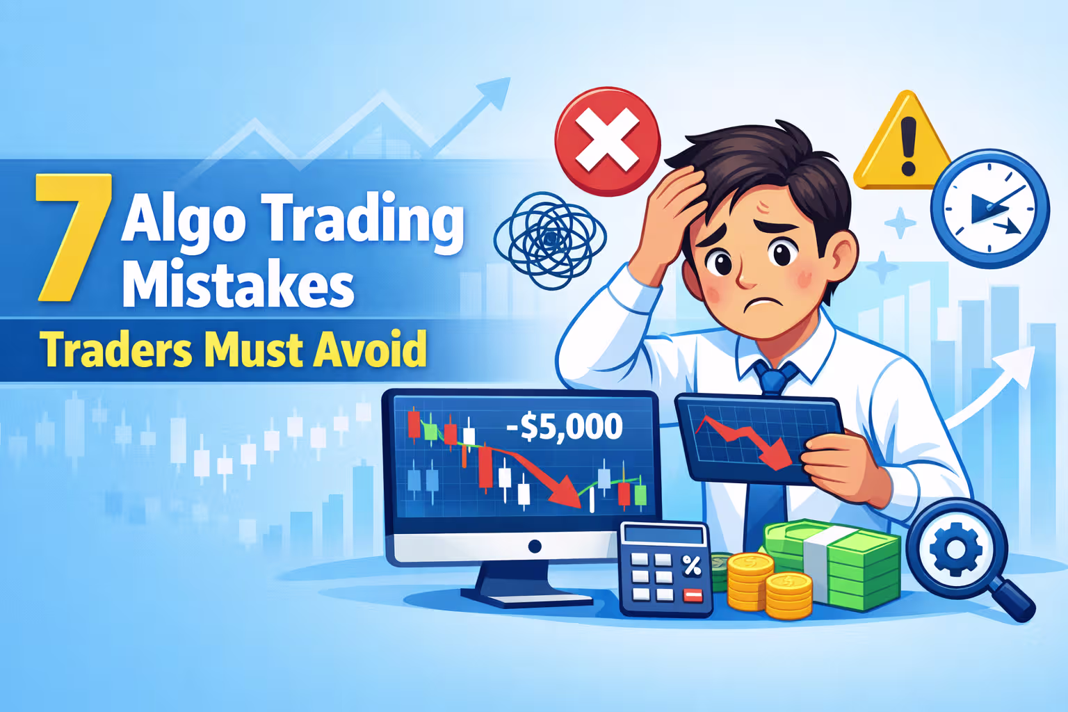 Top 7 Algo Trading Mistakes Traders Must Avoid 