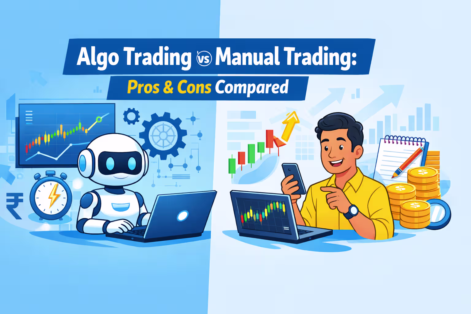 Algo Trading vs Manual Trading: Pros & Cons Compared