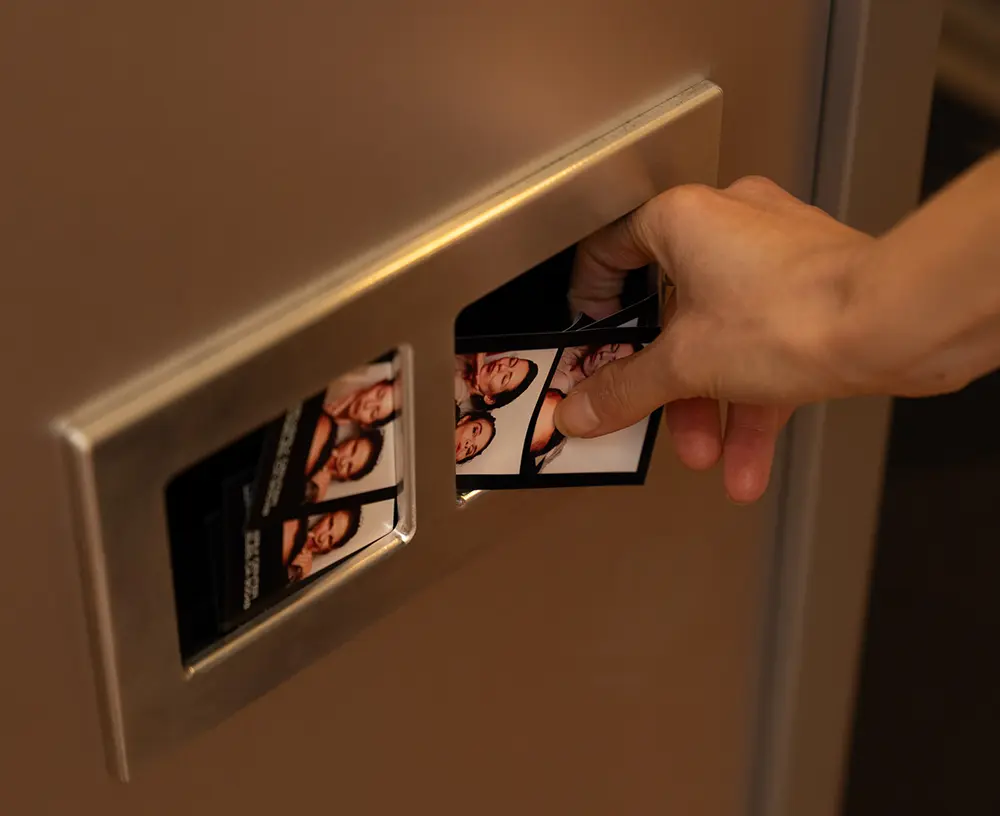 brand activation photo strip