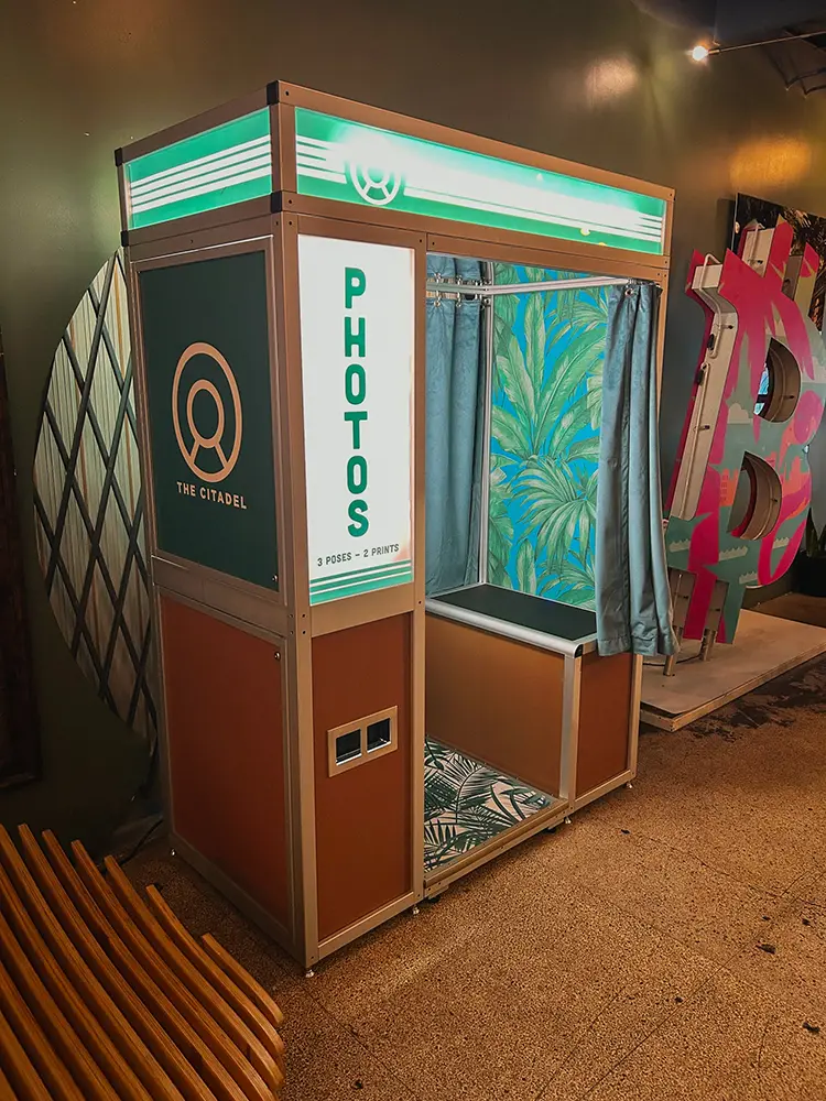 a photo booth to rent