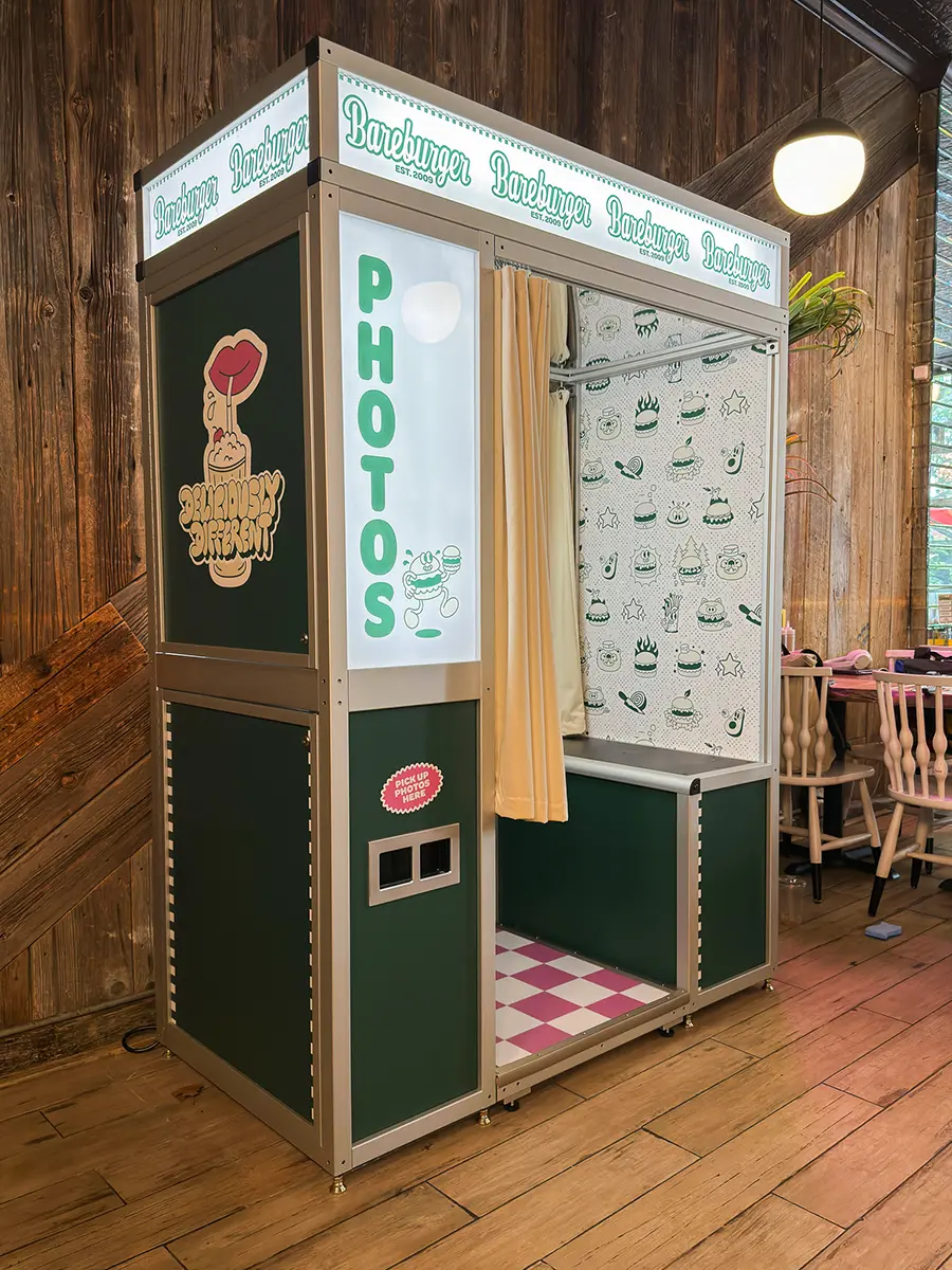 small event photo booth