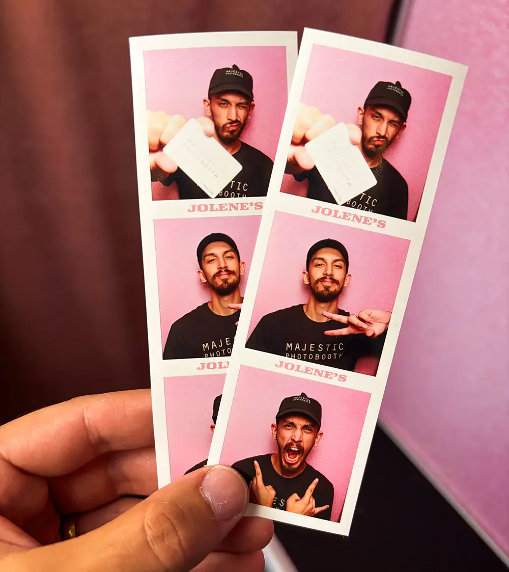 Ohio Photo booth strips