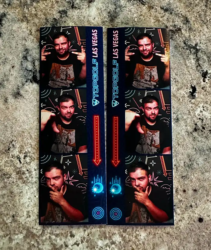 photo booth rental Vegas strips