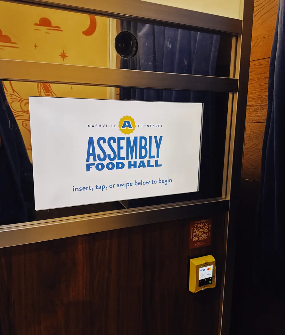 food hall photo booth Nashville