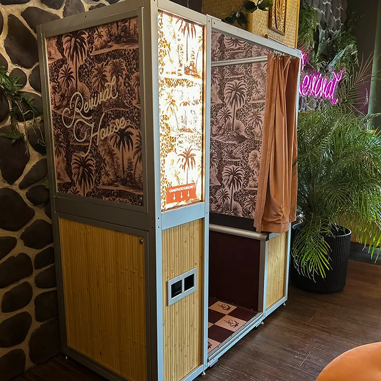 branded photo booth experience