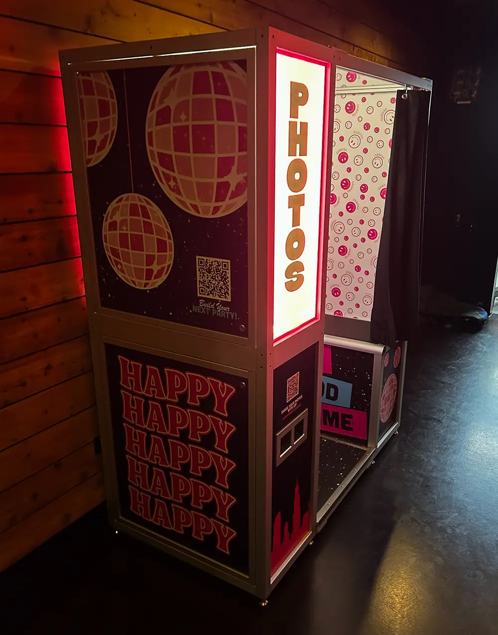 retro photo booth