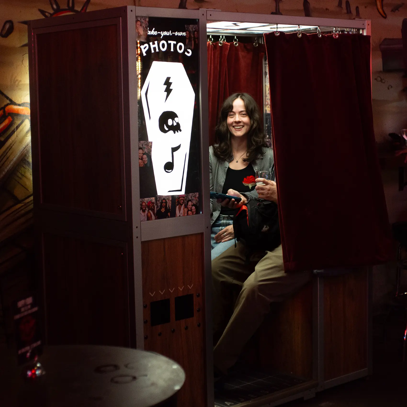 permanent photo booth for venues
