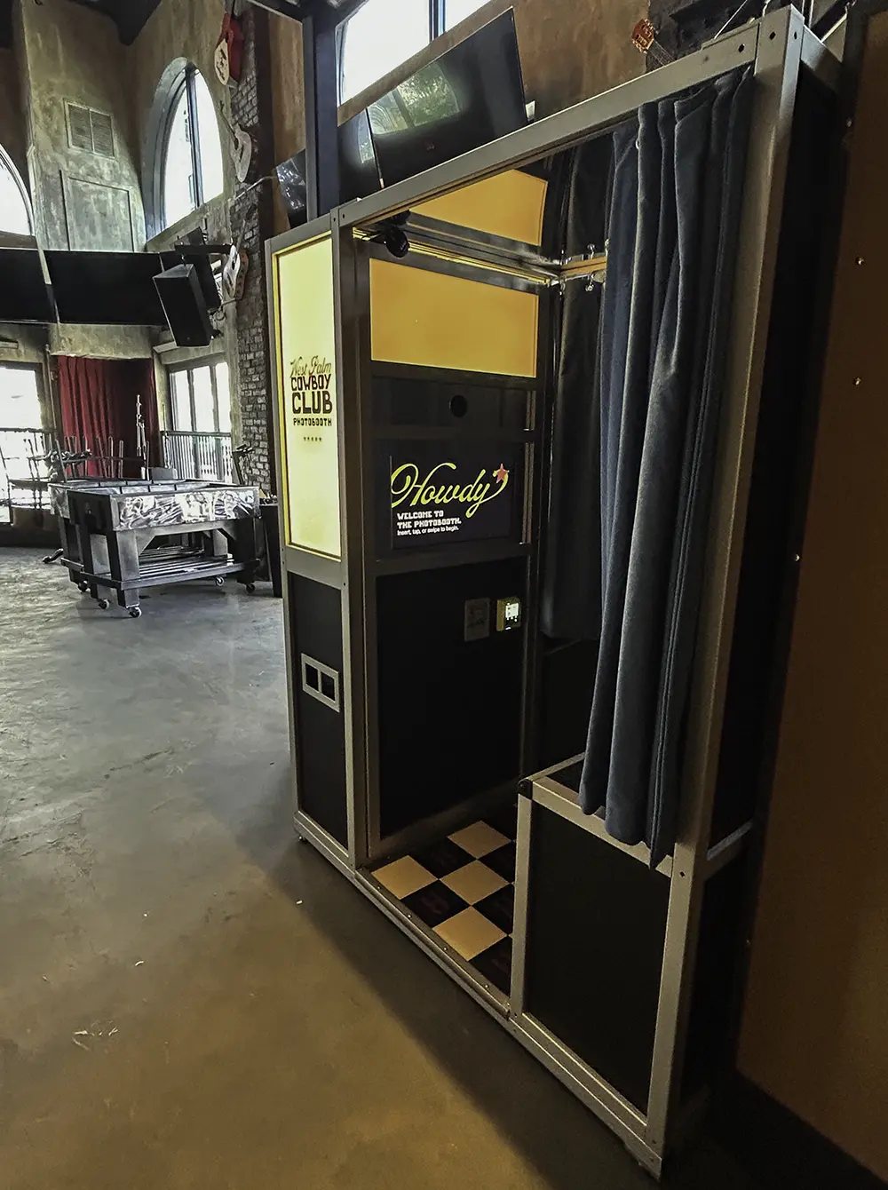 permanent photo booth Miami