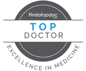 "Find a Top Doc" badge