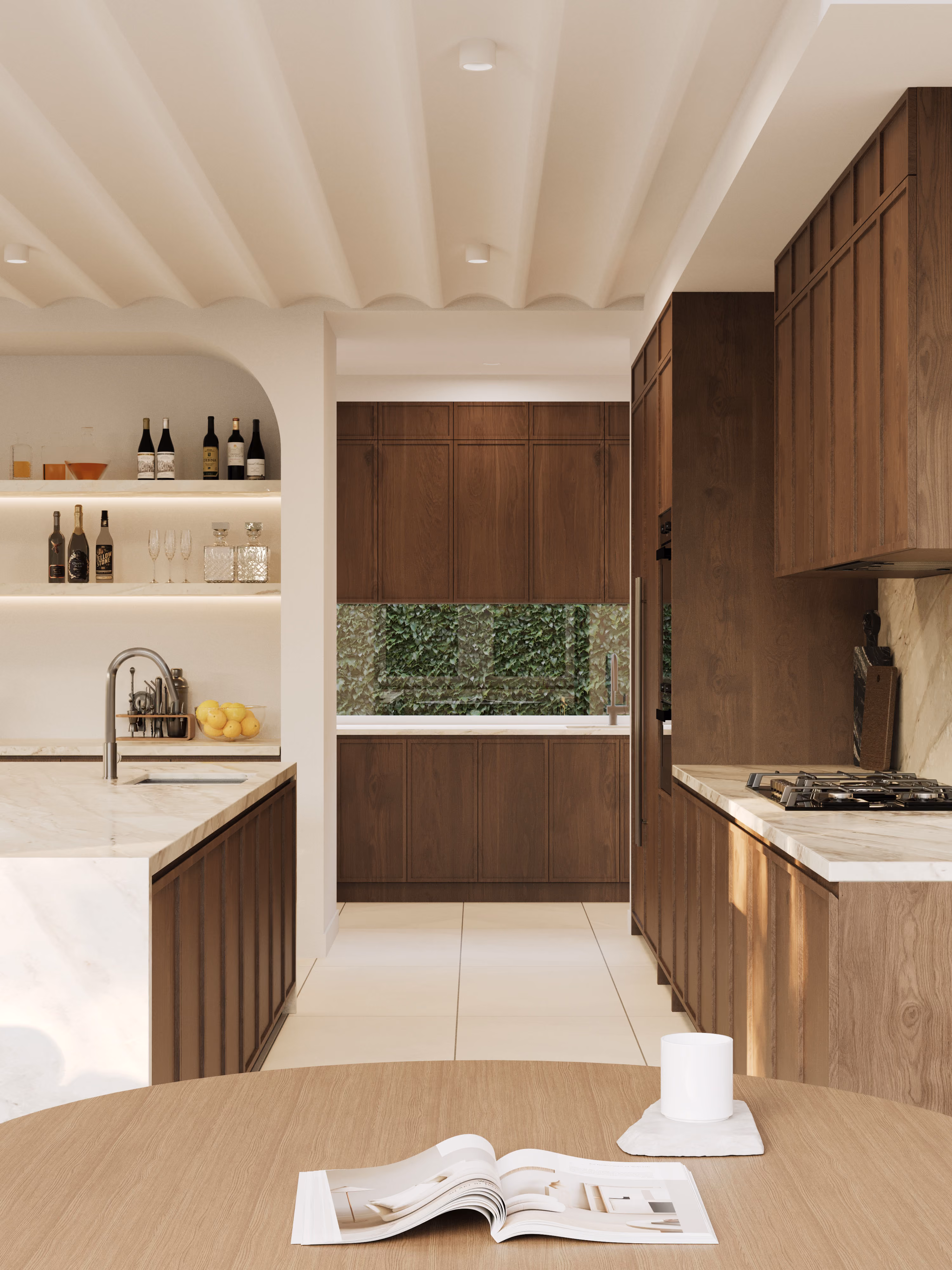 Reverse Living Designs by Hall & Hart