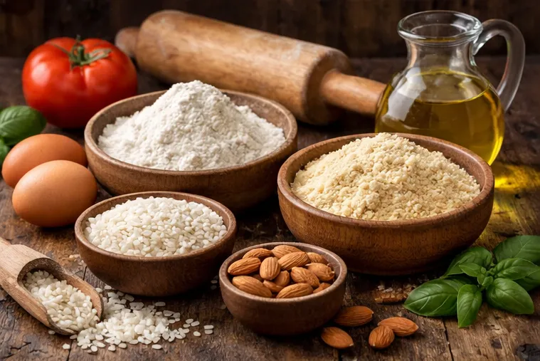 พิซซ่าสำหรับคนแพ้กลูเตน: แป้งแบบไหนที่กินได้?