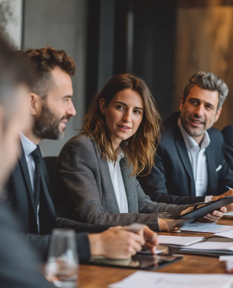 a female consultant