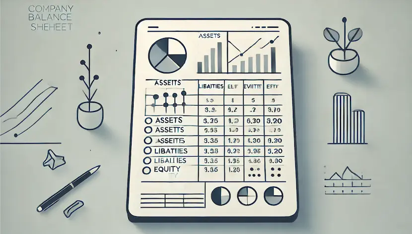 image of a bank balance sheet
