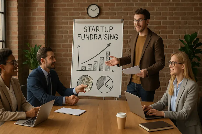 a startup doing some fundraising