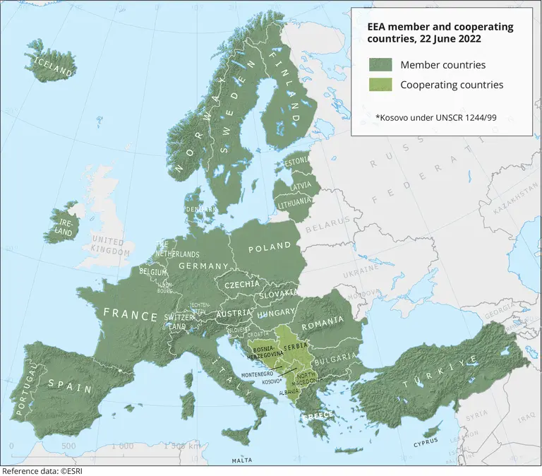 a map of europe