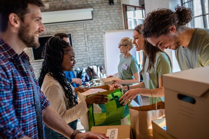 Charity appliance support