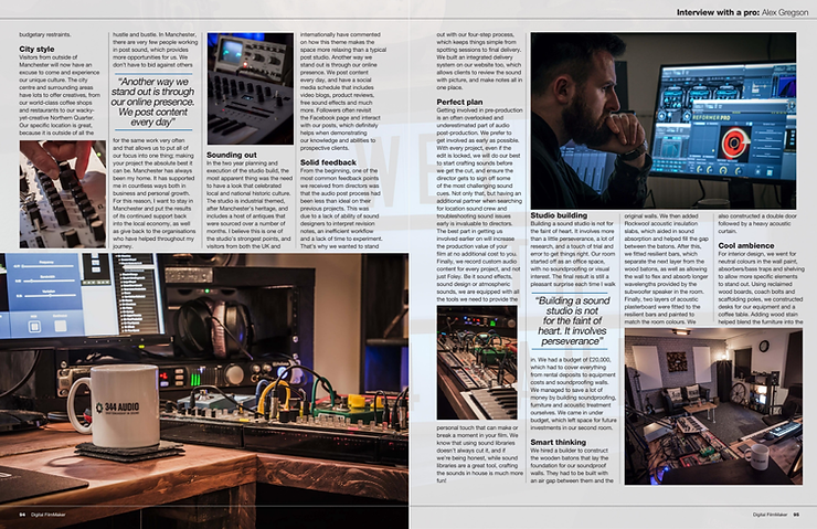 Audio Post Production Manchester