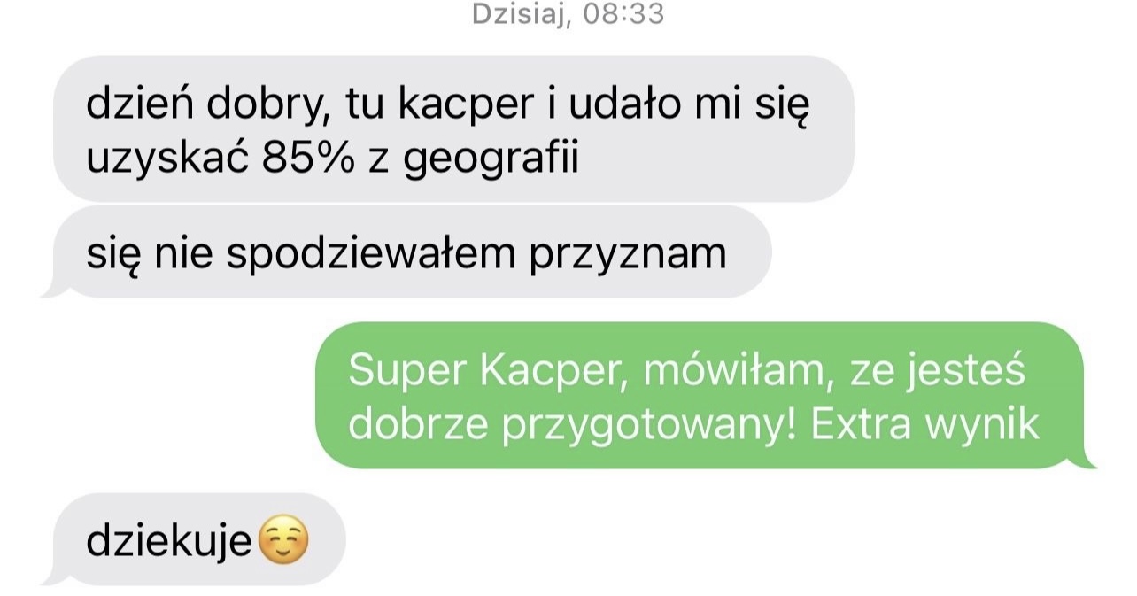 Opinia — Kacper