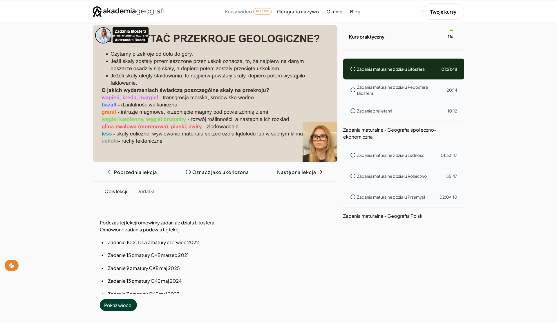 Platforma Akademii Geografii