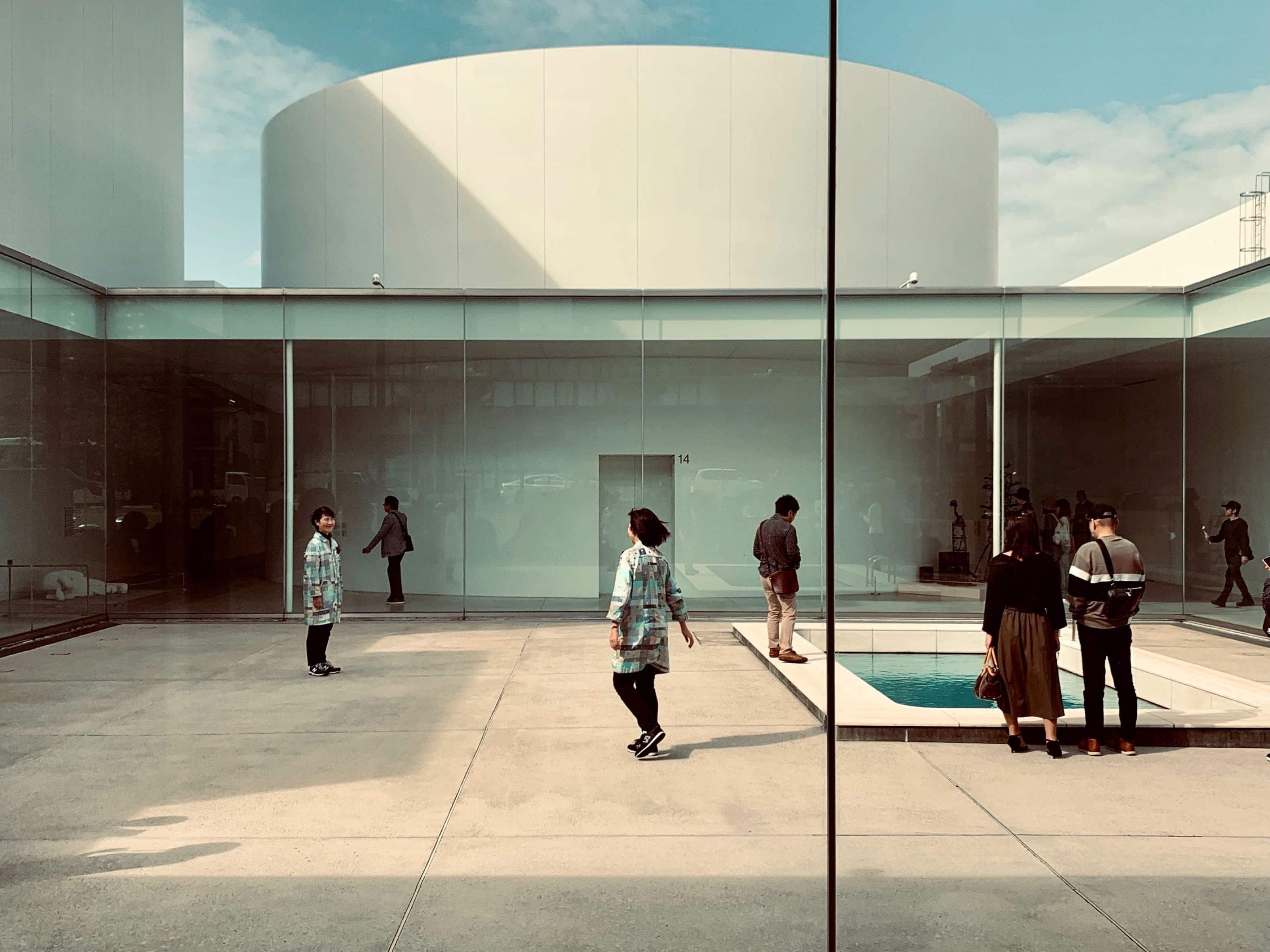 Museum patio