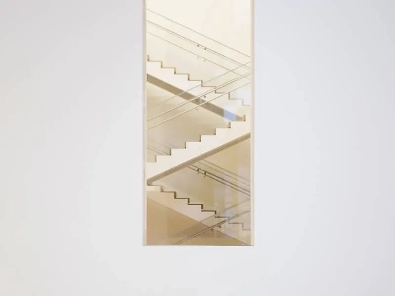 Window with staircase