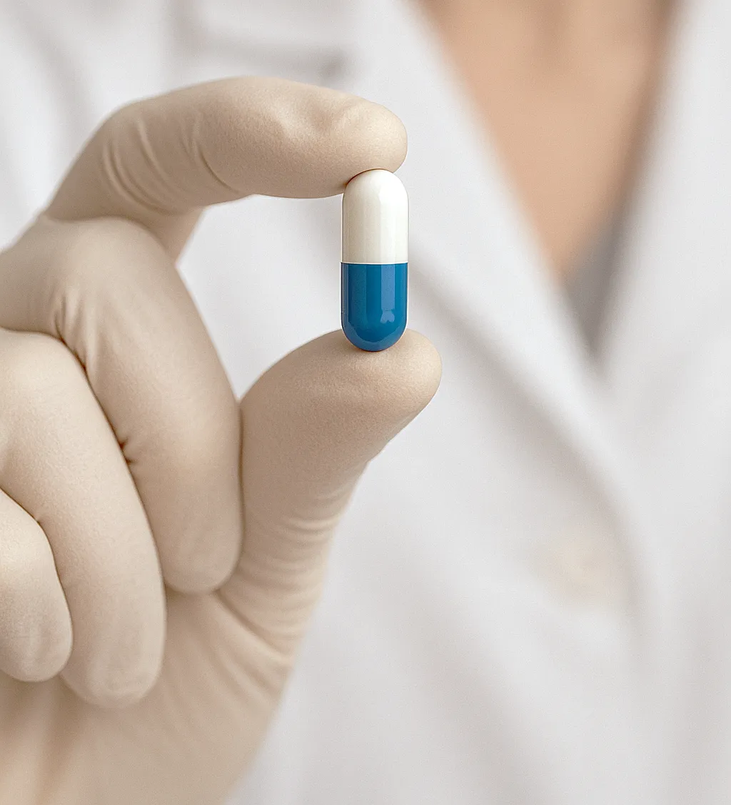 Image of custom medication capsule 