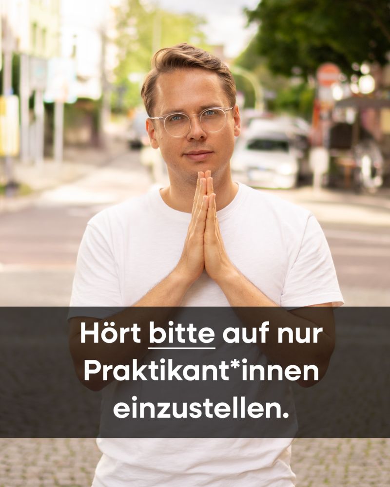 Praktikantinnen einstellen