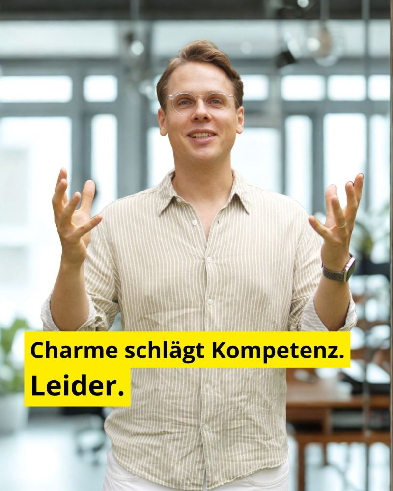 Charme schlägt Kompetenz