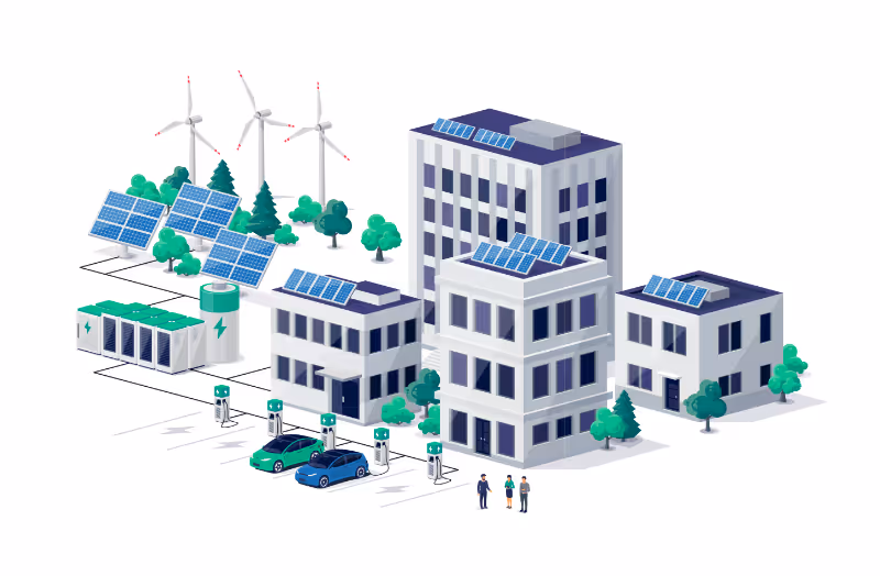Solceller för BRF – illustration till artikel
