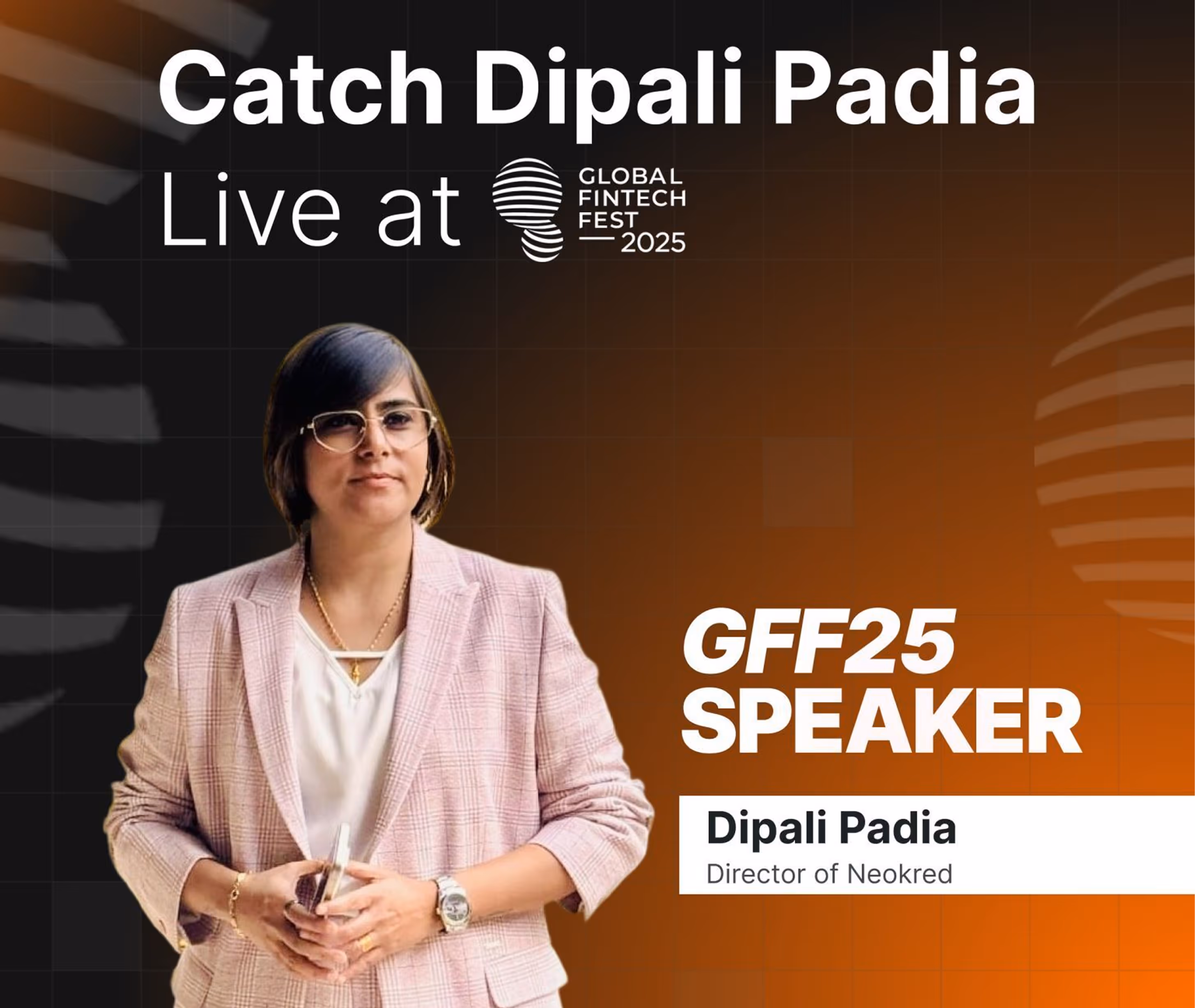 An image of global fintech fest speaker