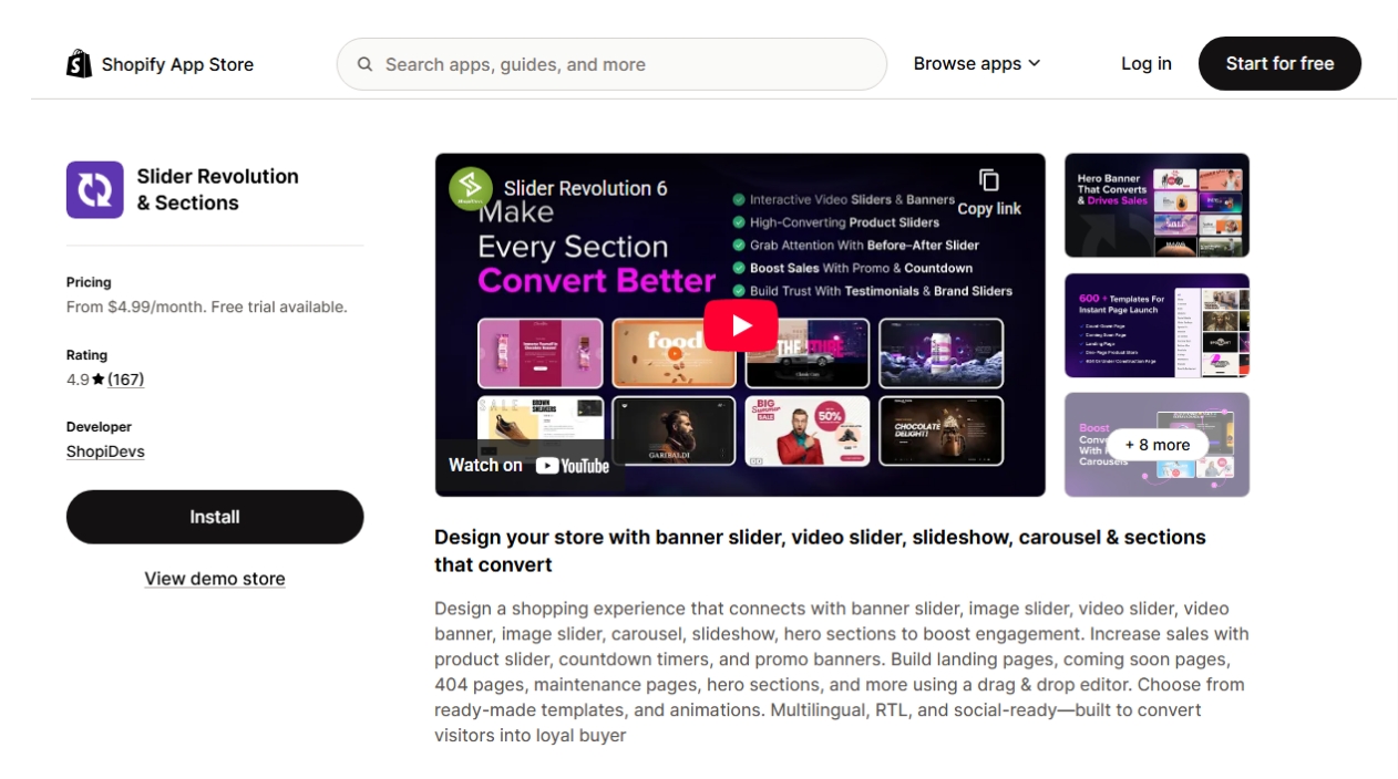 Explore 5 Shopify apps that add interactive design, animations, visual effects, and dynamic elements to make your store more engaging and conversion-focused.