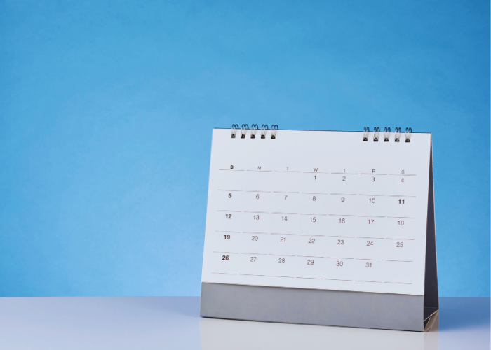 Un calendrier