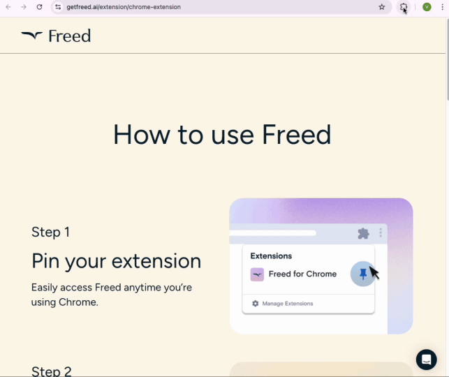 GIF pin Freed SimplePractice AI scribe