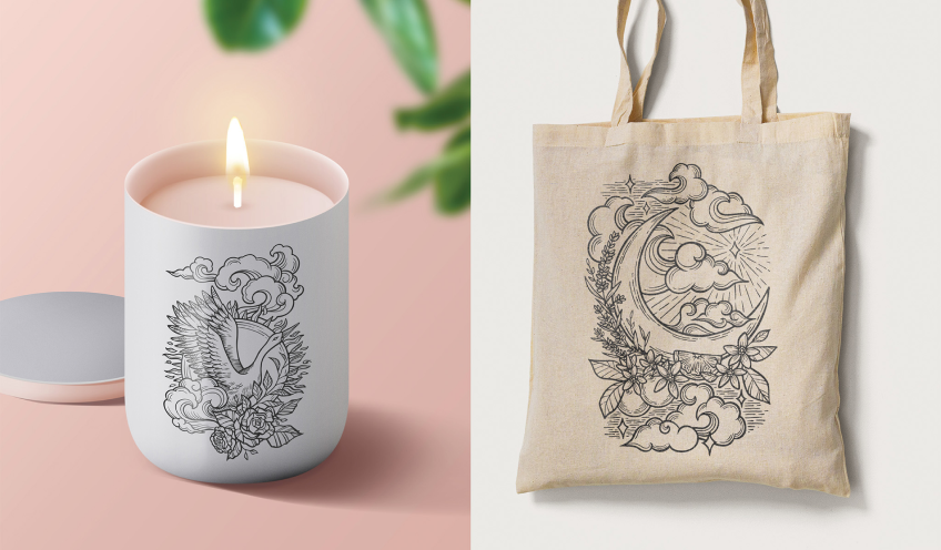 Illustrations for Sustantia