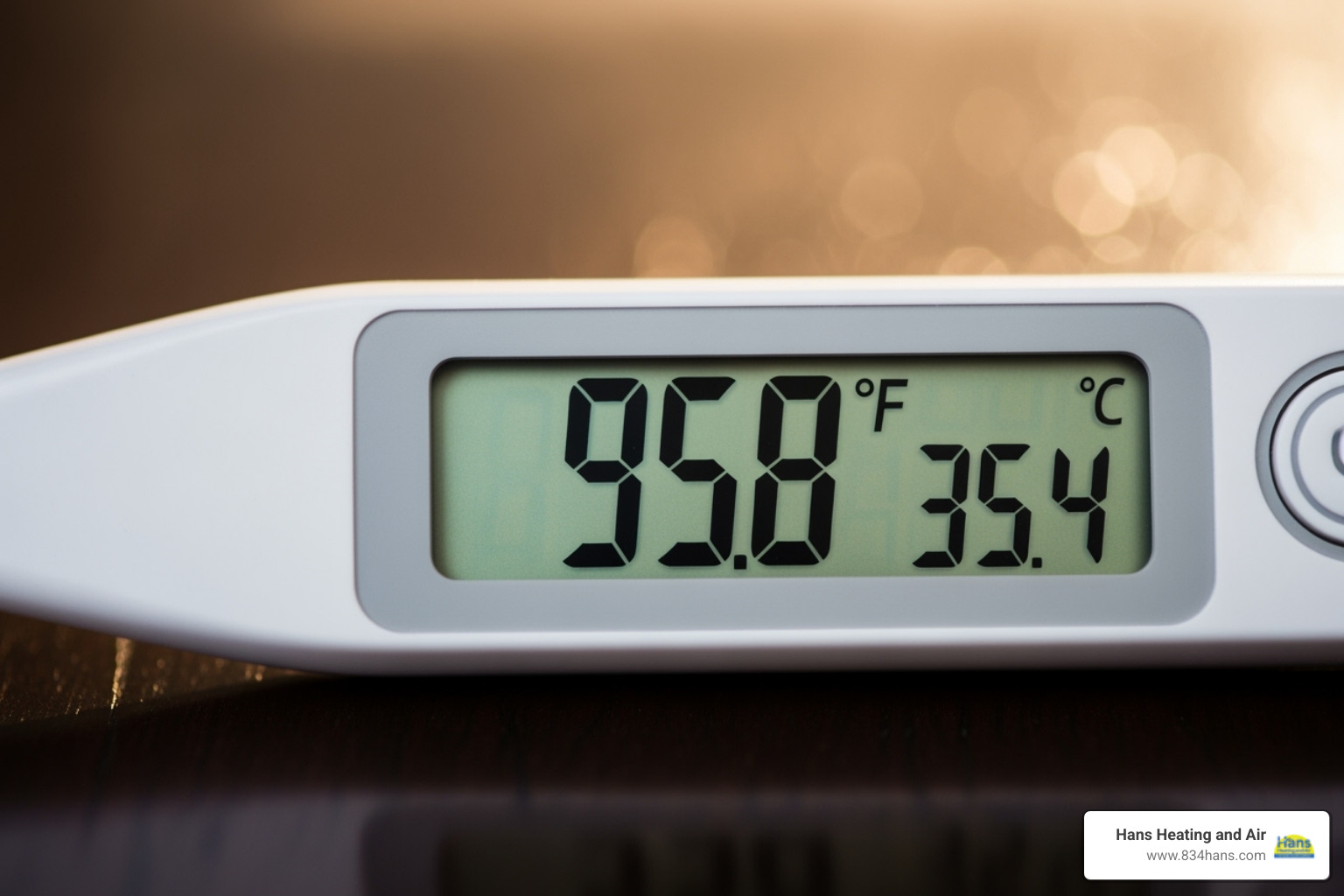 A thermometer showing an uncomfortable temperature - Mini split sizing calculator