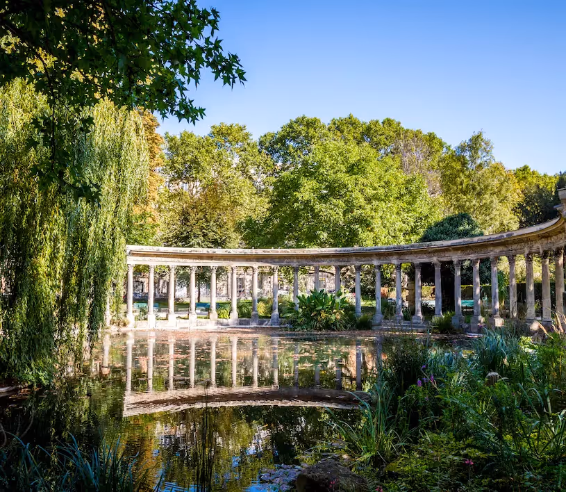 Parc quartier des champs Élysées Merveil Paris