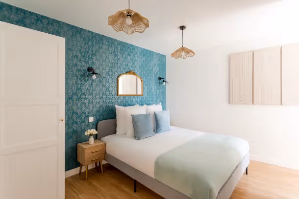 The Cozy Apartment Finlay bedroom