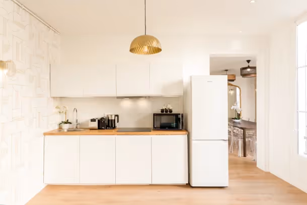 La cuisine Cozy Apartment Sainte Anne