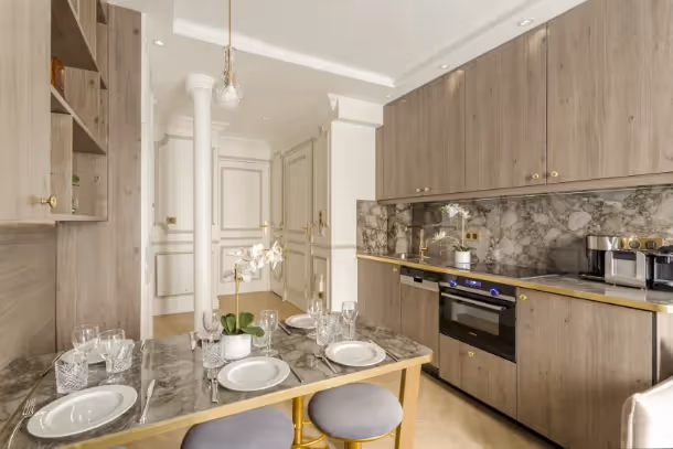 La cuisine Luxury Suite Monge