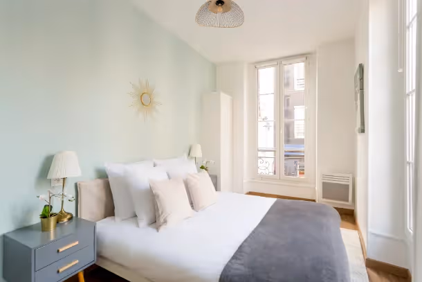 La chambre 2 du Cozy Apartment Caumartin I