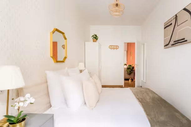 La chambre 3 du Cozy Apartment Caumartin I