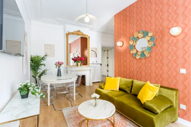 Le salon Cozy Apartment Cardinal Mercier