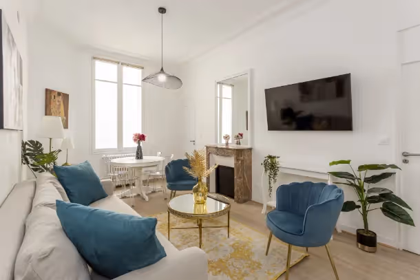 Le salon Cozy Apartment Wagram