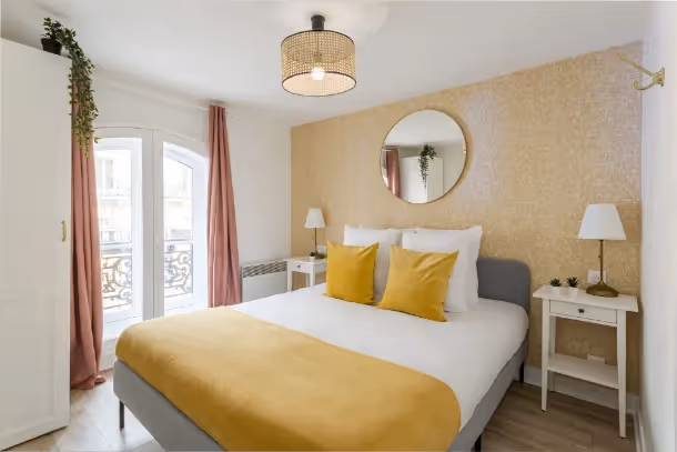 La chambre 2 du Cozy Apartment Rivoli