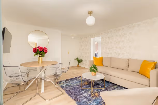 Le salon du Cozy Apartment Rivoli